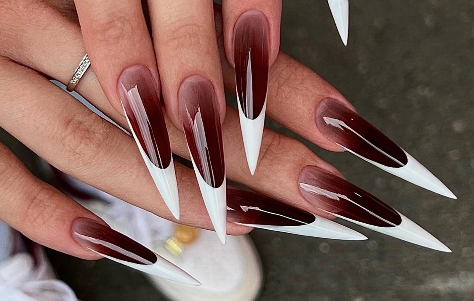 Current Stiletto Nail Trends